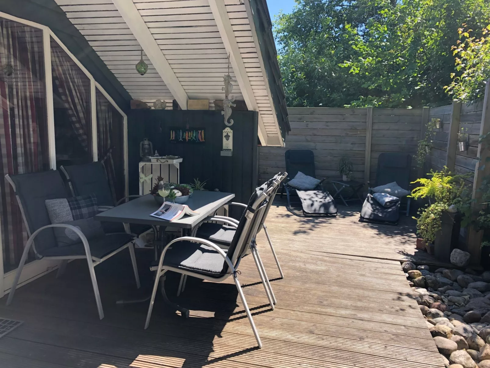 Ferienhaus - Draußen