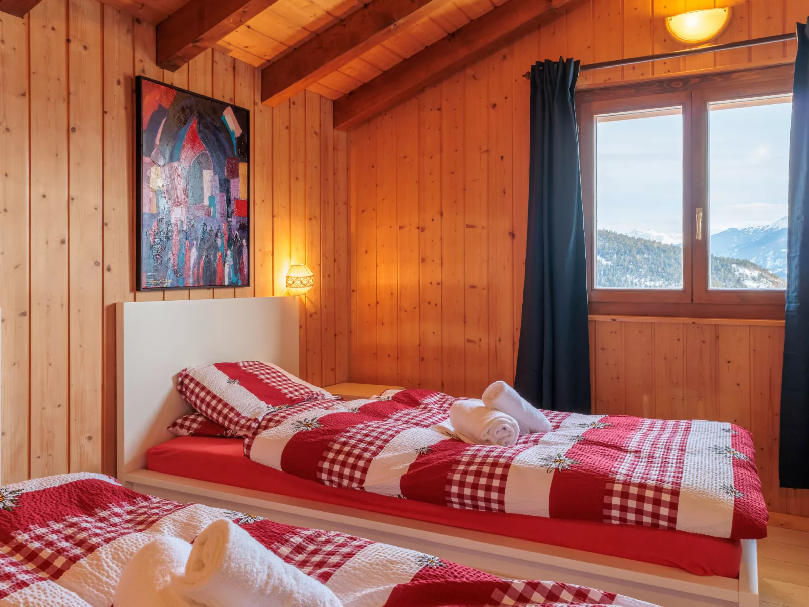 Mayens du Rudet - Drinnen