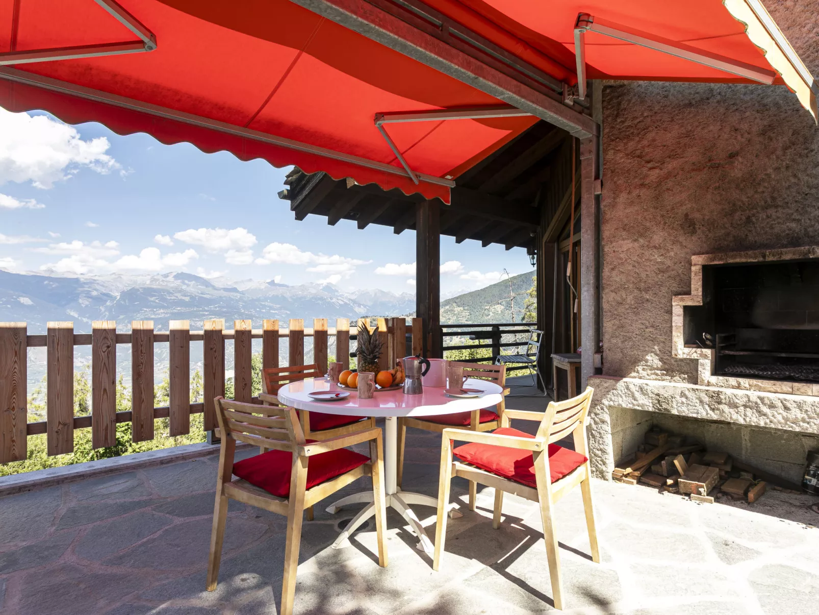 Chalet Mayens - Draußen