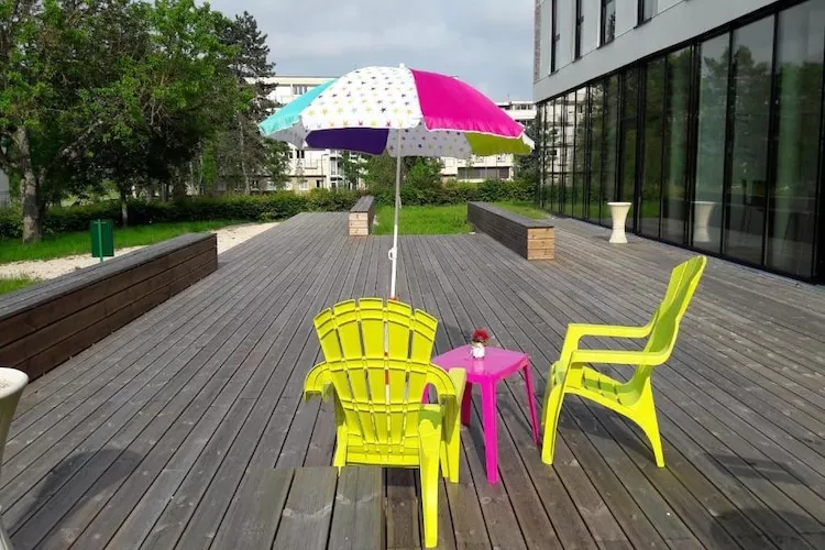 Adonis Dijon single studio - Terrasse/Balkon