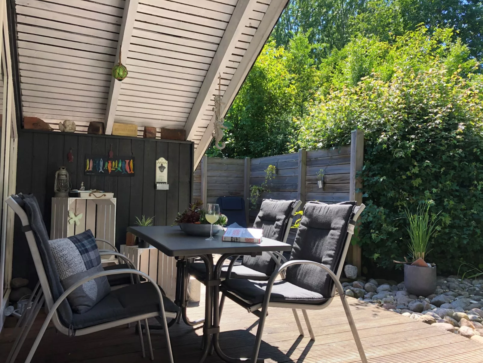 Ferienhaus - Draußen