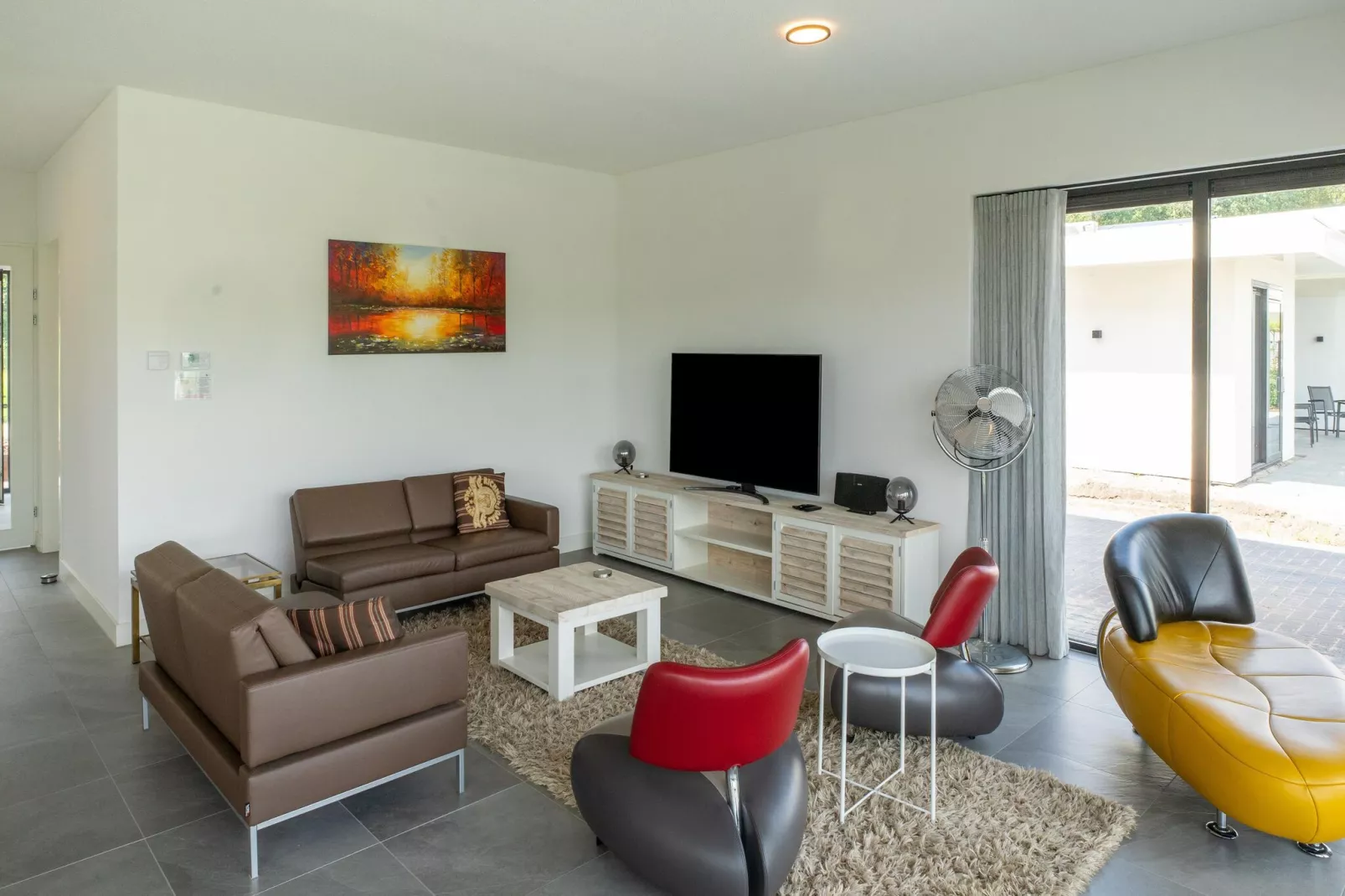 Combi watervillas 553 and 554-Living room