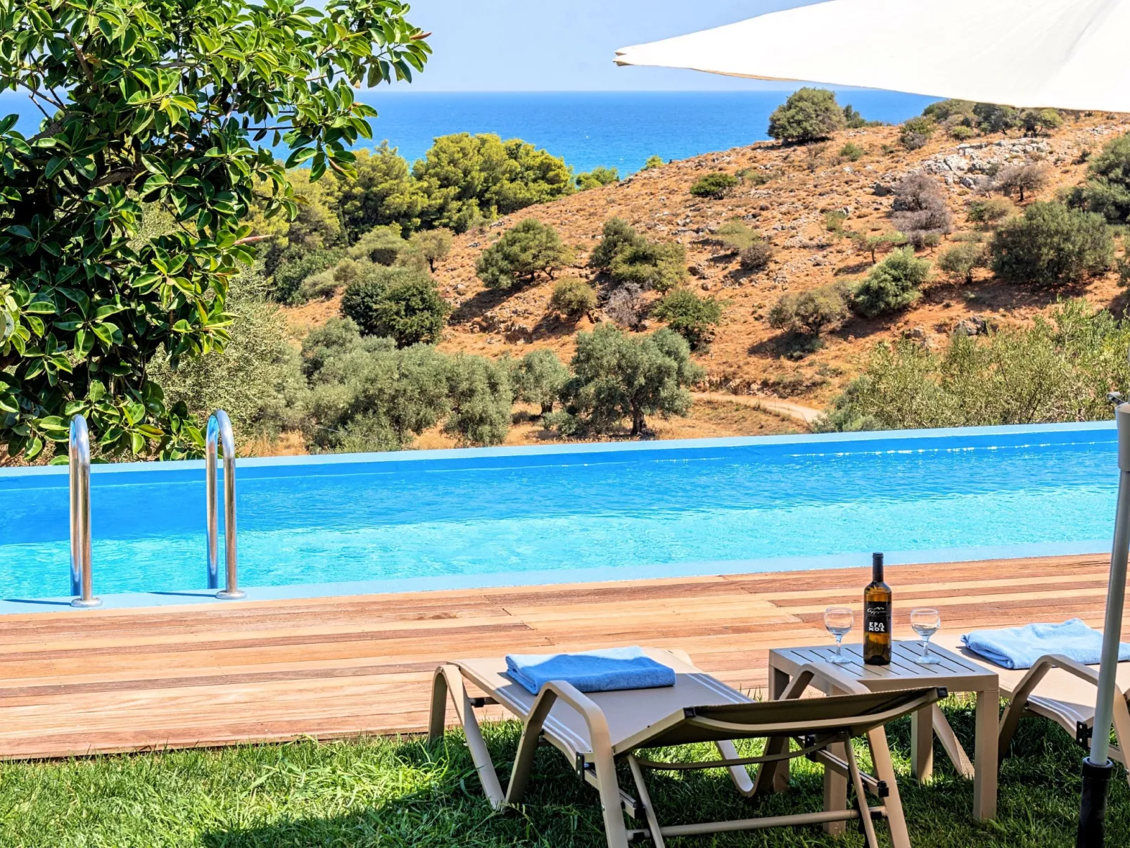 Georgioupolis Blaue Villa Privater Pool - Image-tags.info