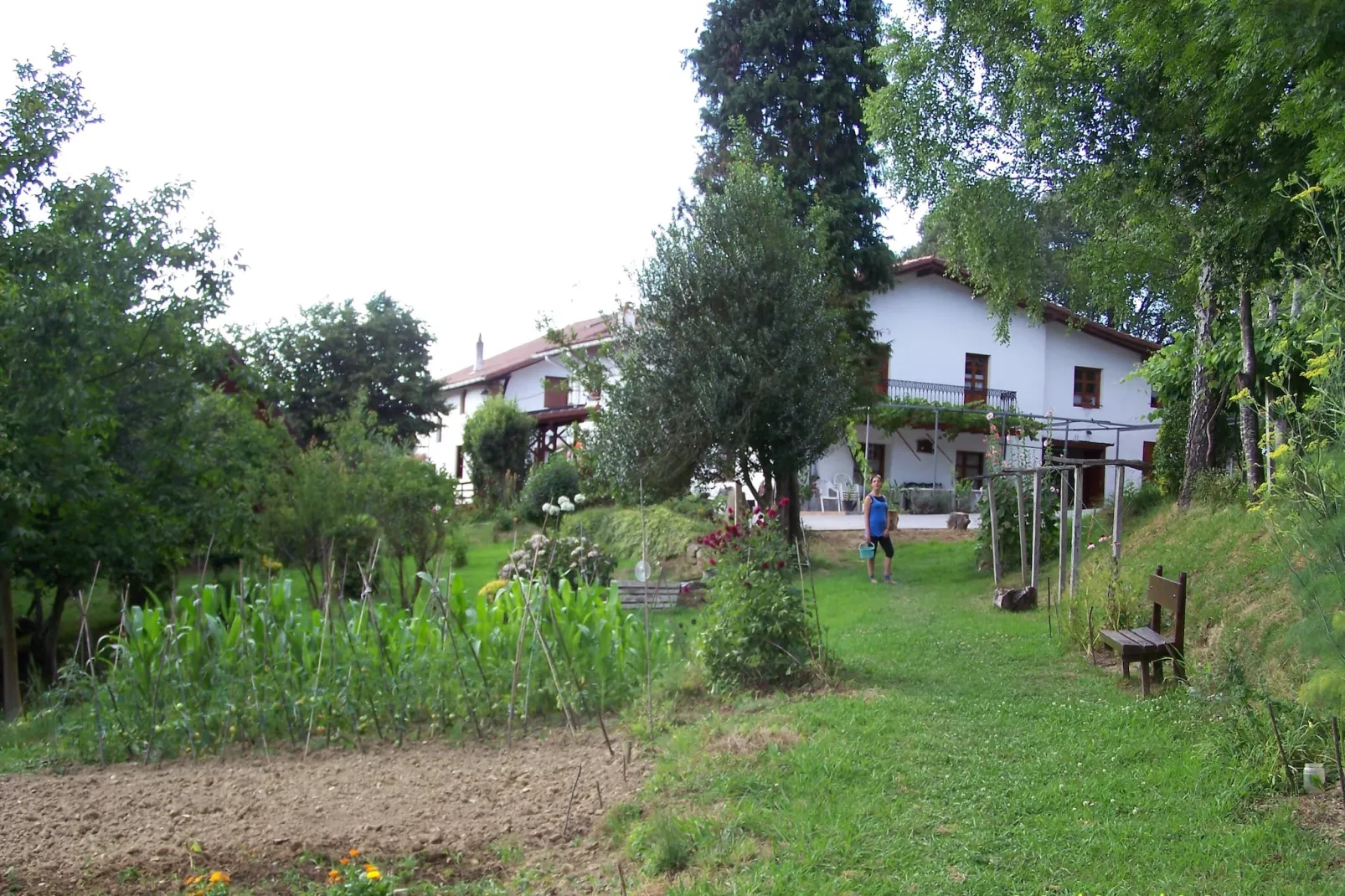 Casa Rural Astobieta - Gardens in summer