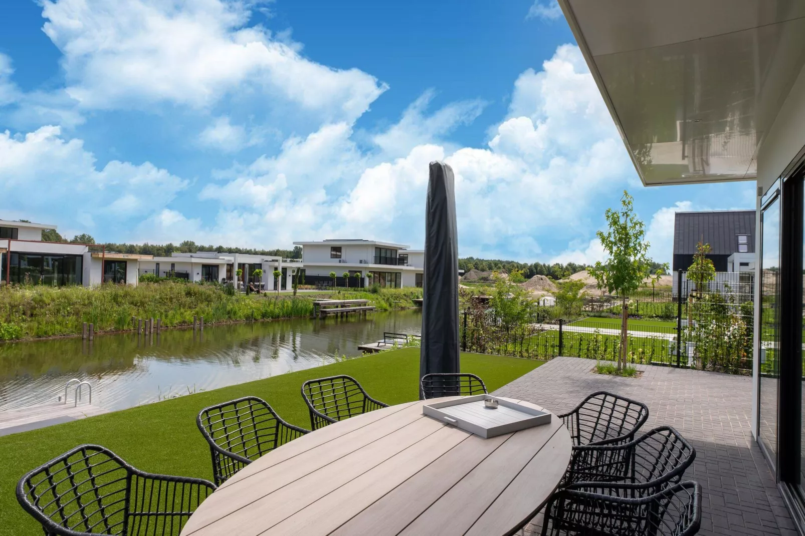Combi watervillas 553 and 554-View summer