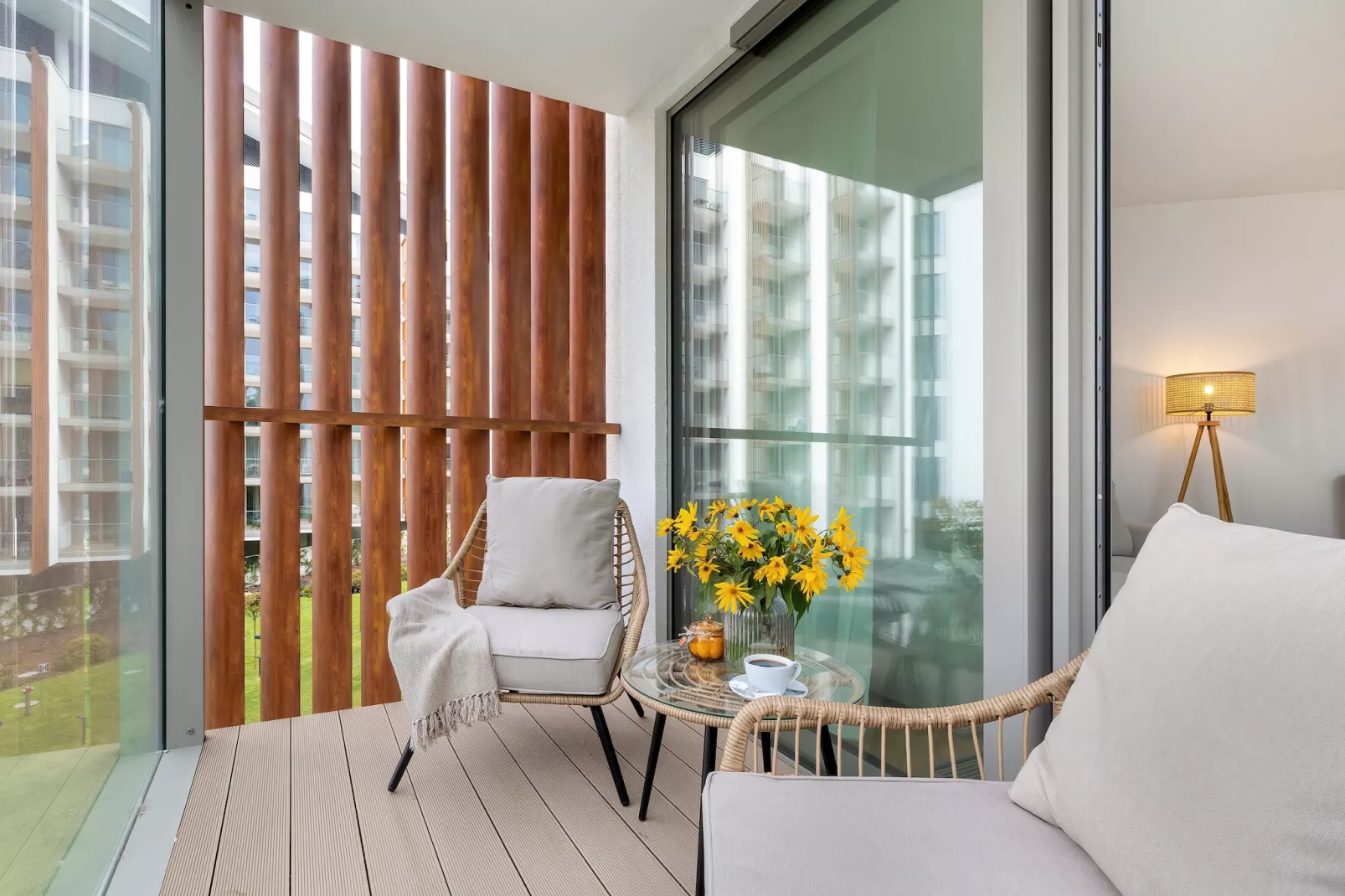 Apartament PINEA Grunwaldzka 82A-213 - Terrasse/Balkon