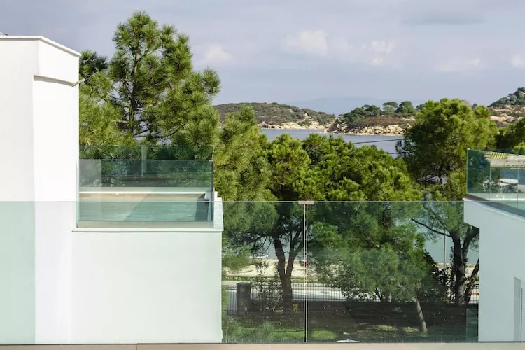 Acrotel Porto Brava Luxury Villas Ormos Panagias 3-bedroom villa 2 - 6 pax - Außenbereich Sommer