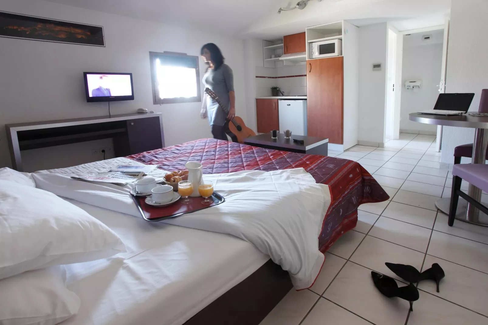 Résidence la Barbacane Carcassonne / T2 / 4 pers - Chambre