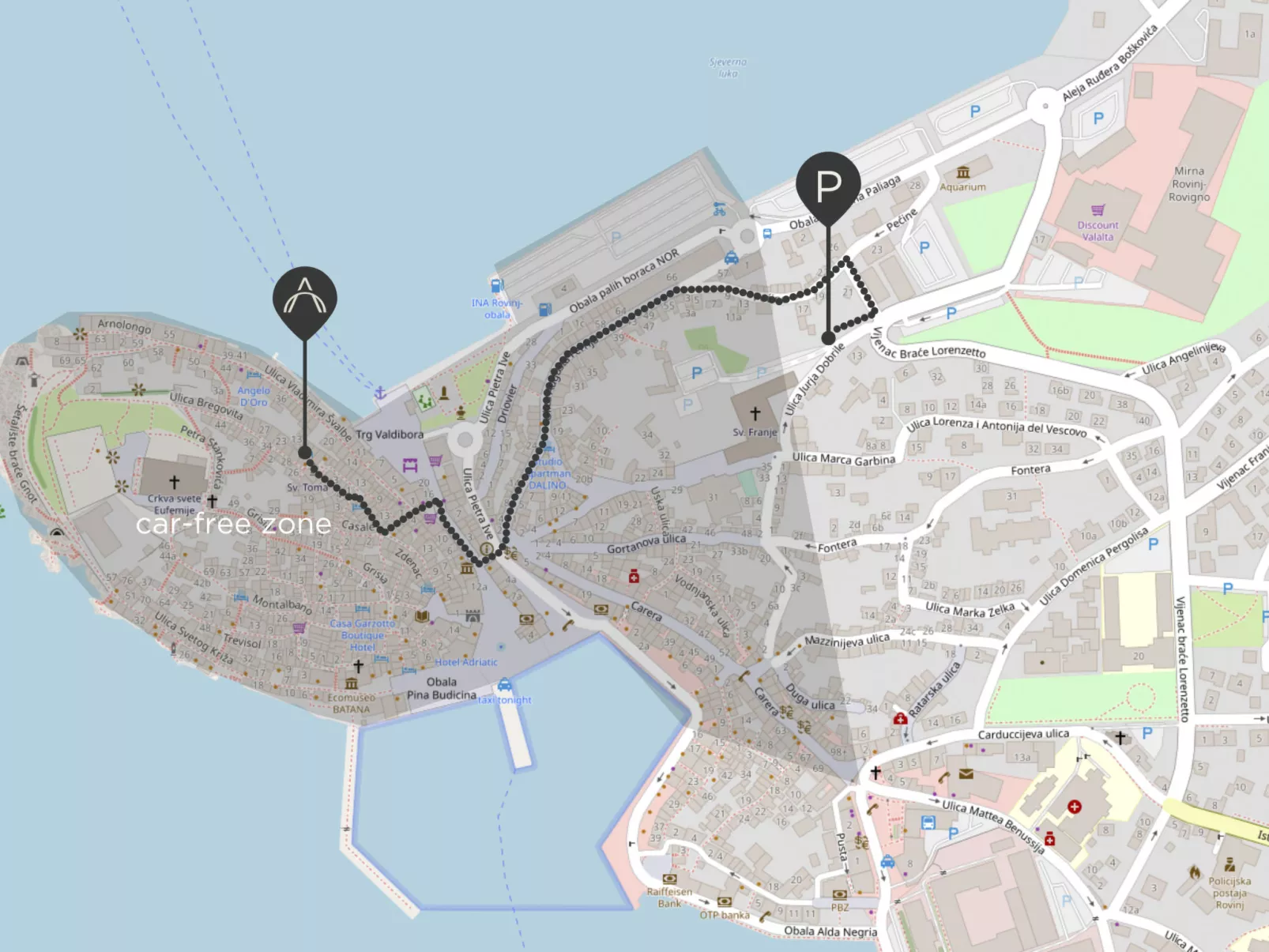 Pietra Pura - Outside