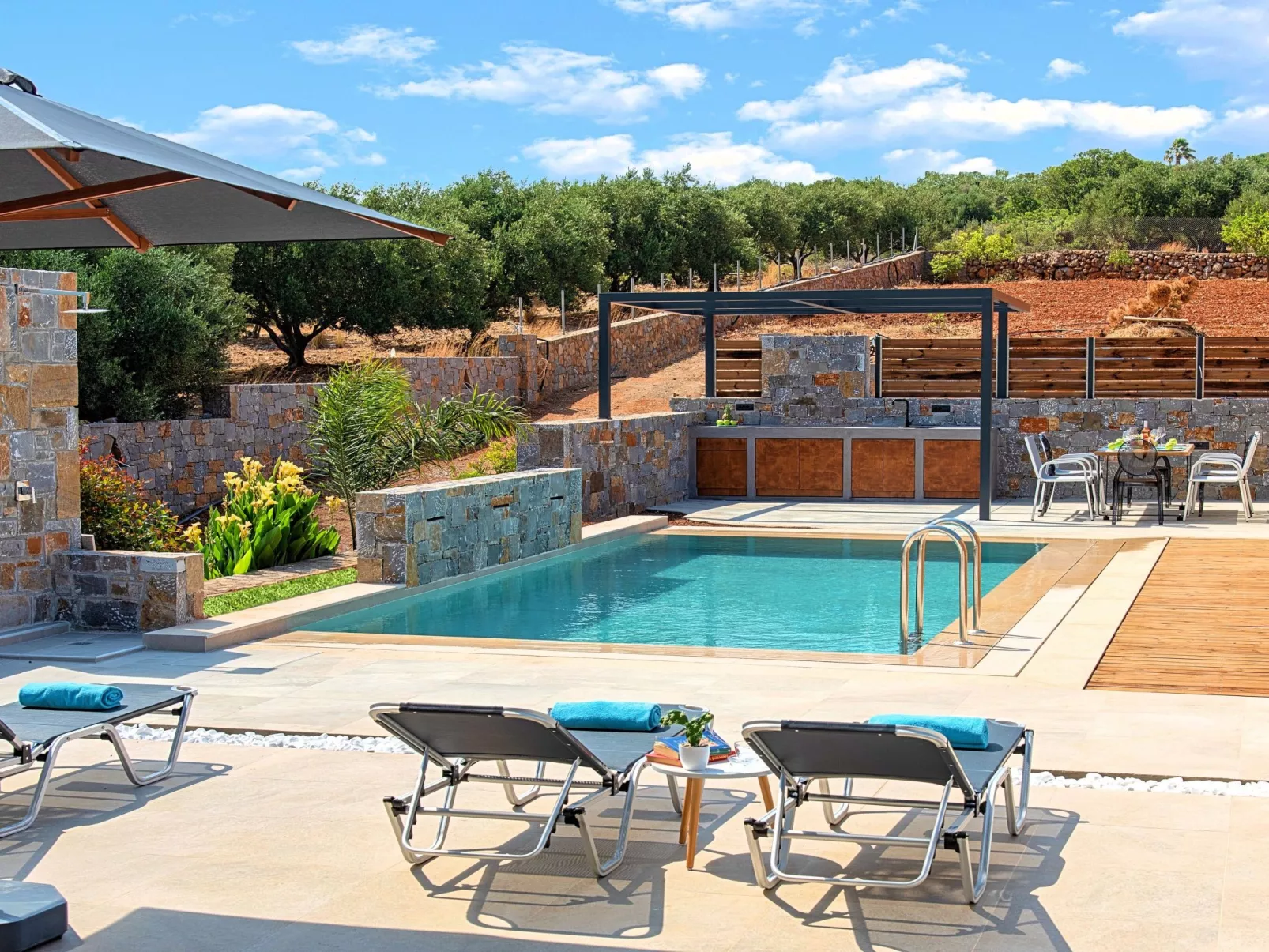 Für 22 Personen in Kalo Chorio, Kreta (Ost-Kreta) - Draußen