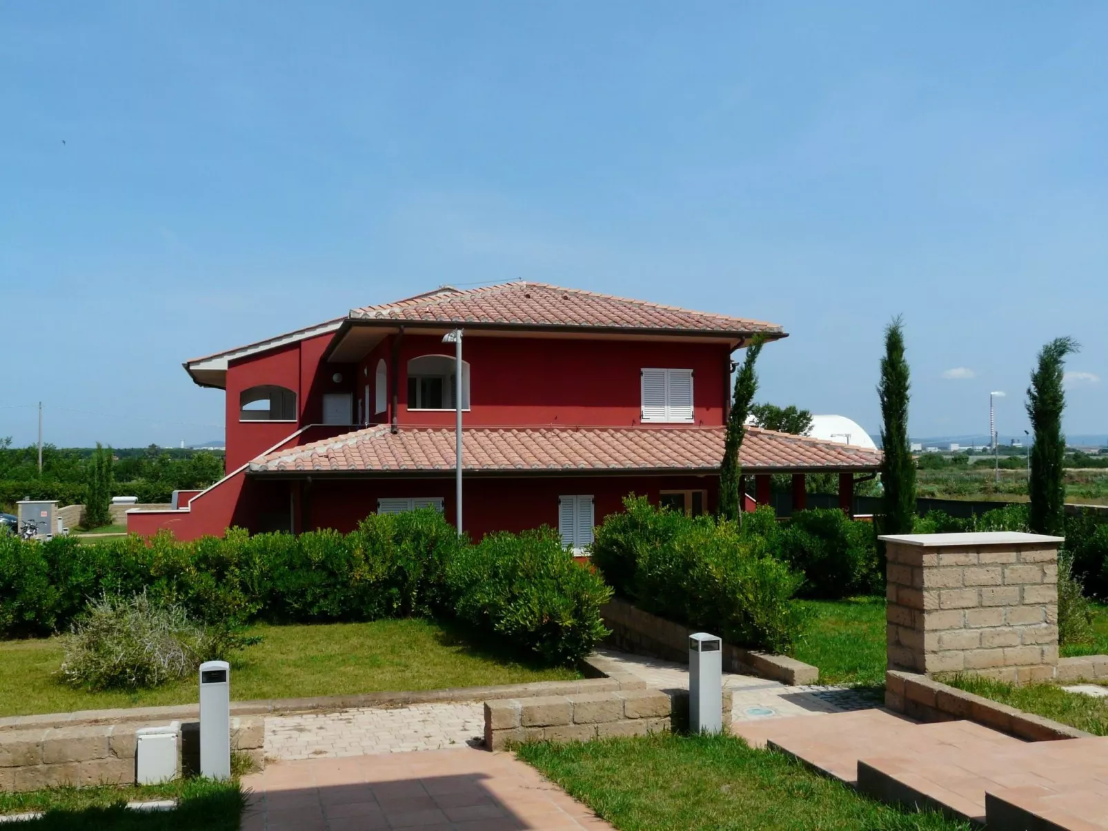 Unterkunft am Strand, Schwimmbad, AC, private Terrasse - Outside