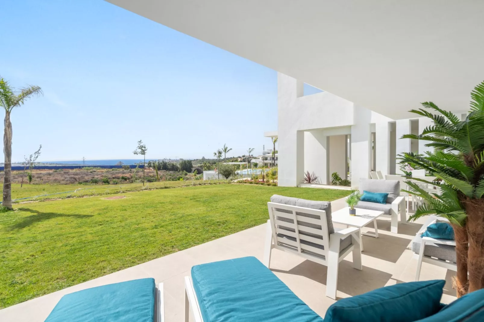 AL4-1901 ESTEPONA - APARTMENT - ALCAZABA LAGOON - Terrasse / balcon