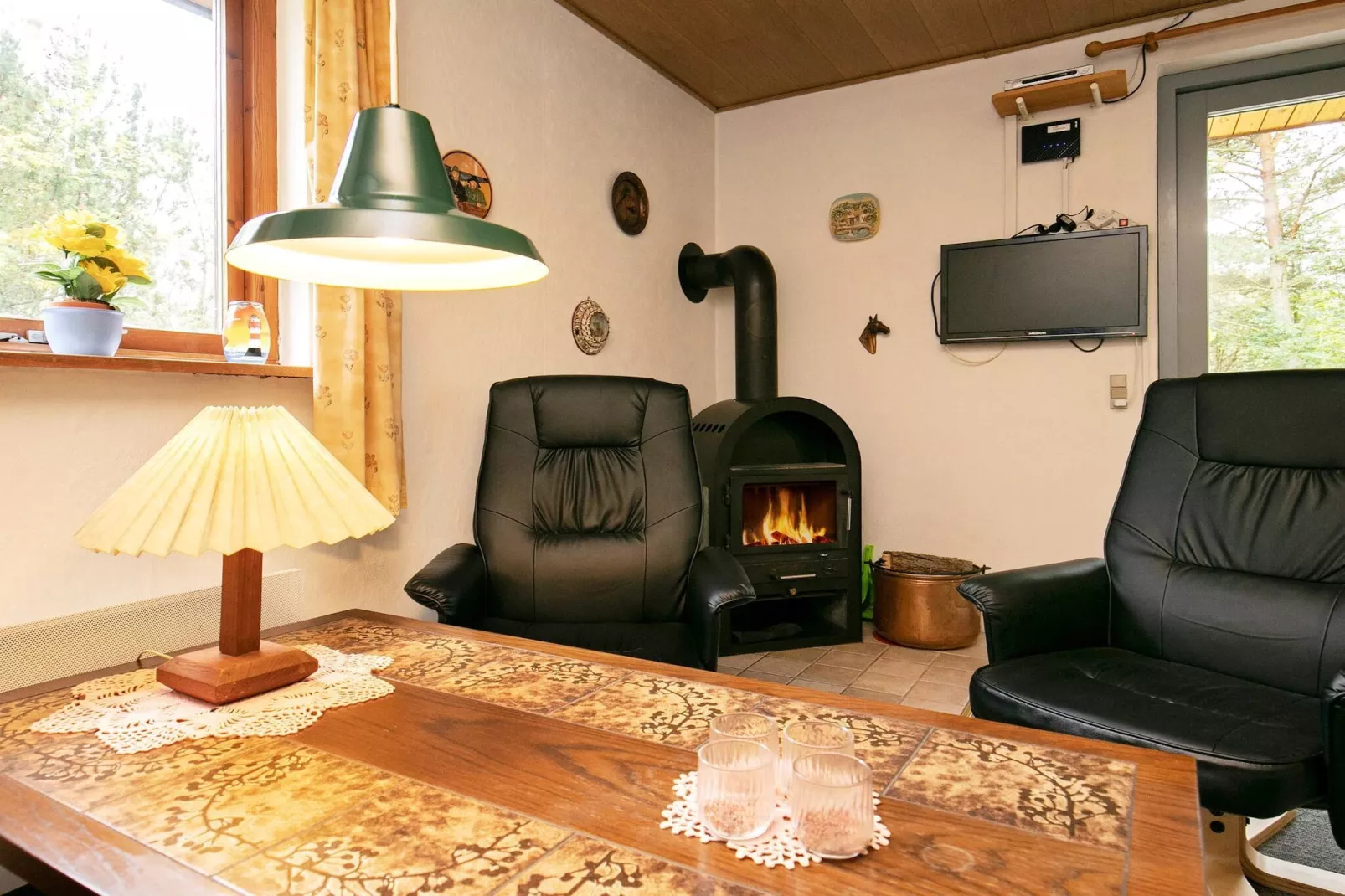 Maison de vacances pour 4 a Læsø - Intérieur