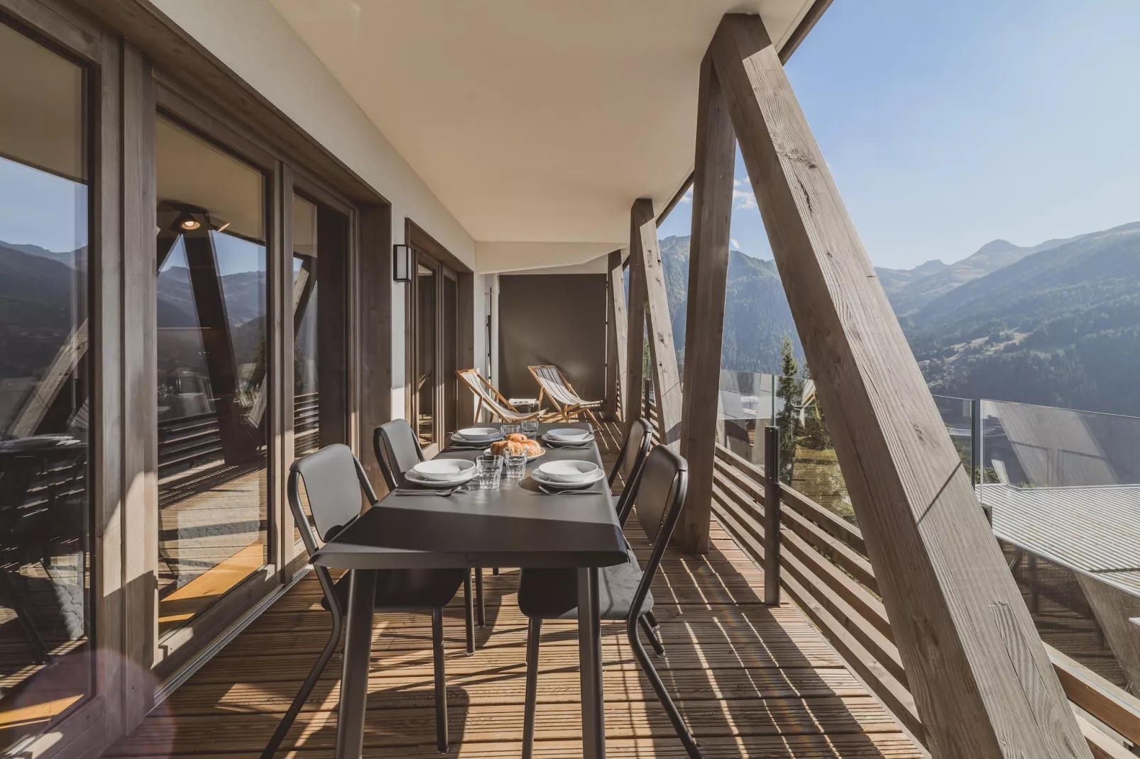 PLAN PEISEY Le Quartz A36S - Terrasse/Balkon