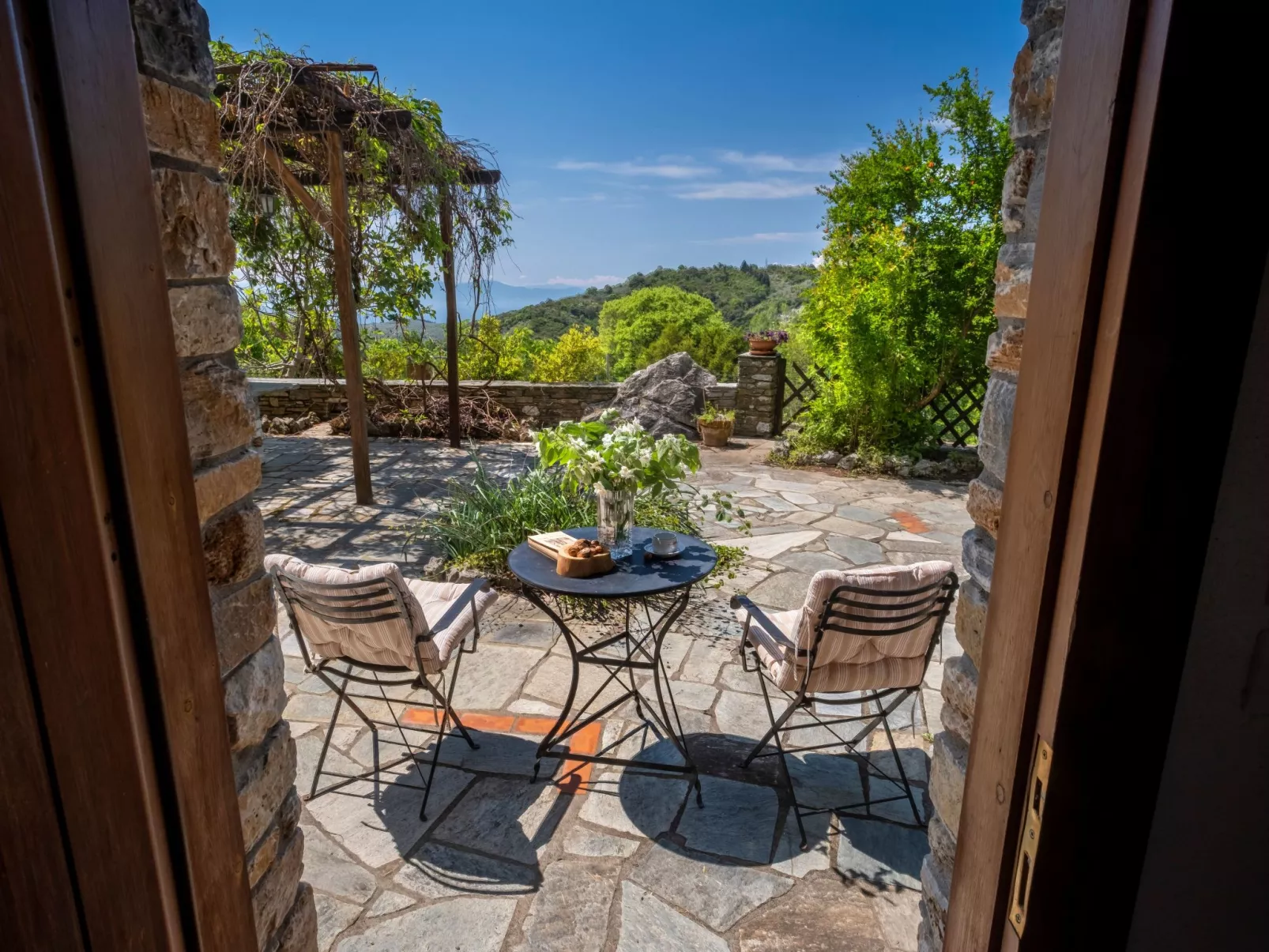 Villa Palios Stathmos - Draußen