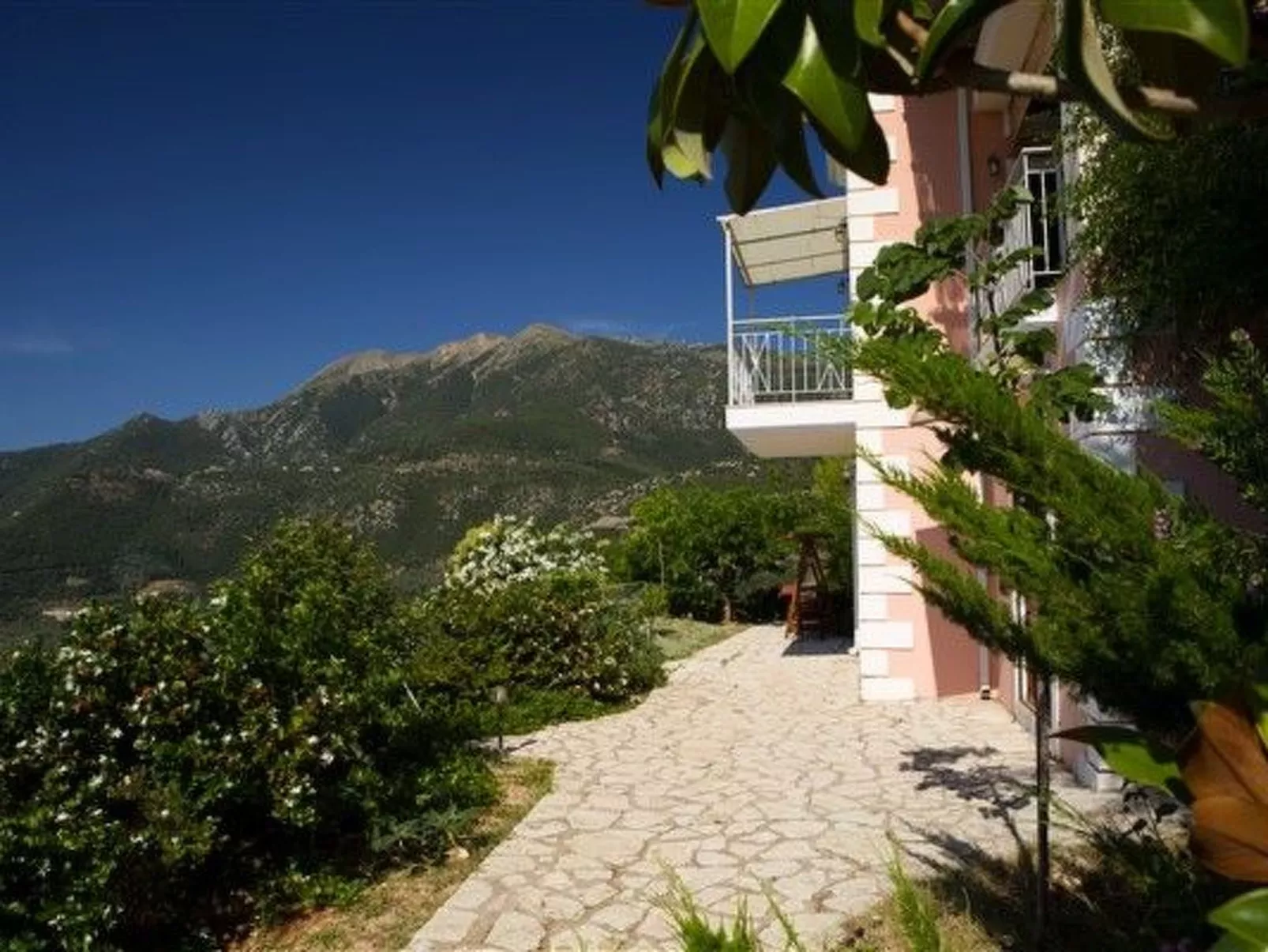 Finca "Olive" mit Infinity-Pool - Draußen