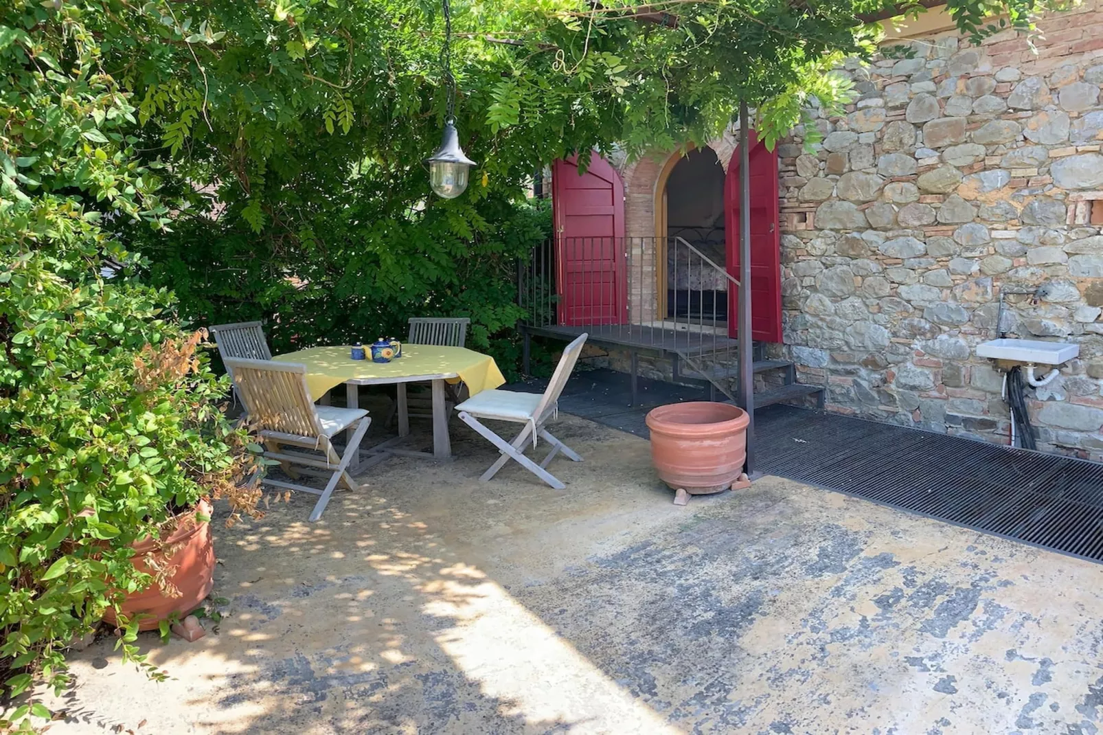 Podere La Sterza - The barn - Jardins en été