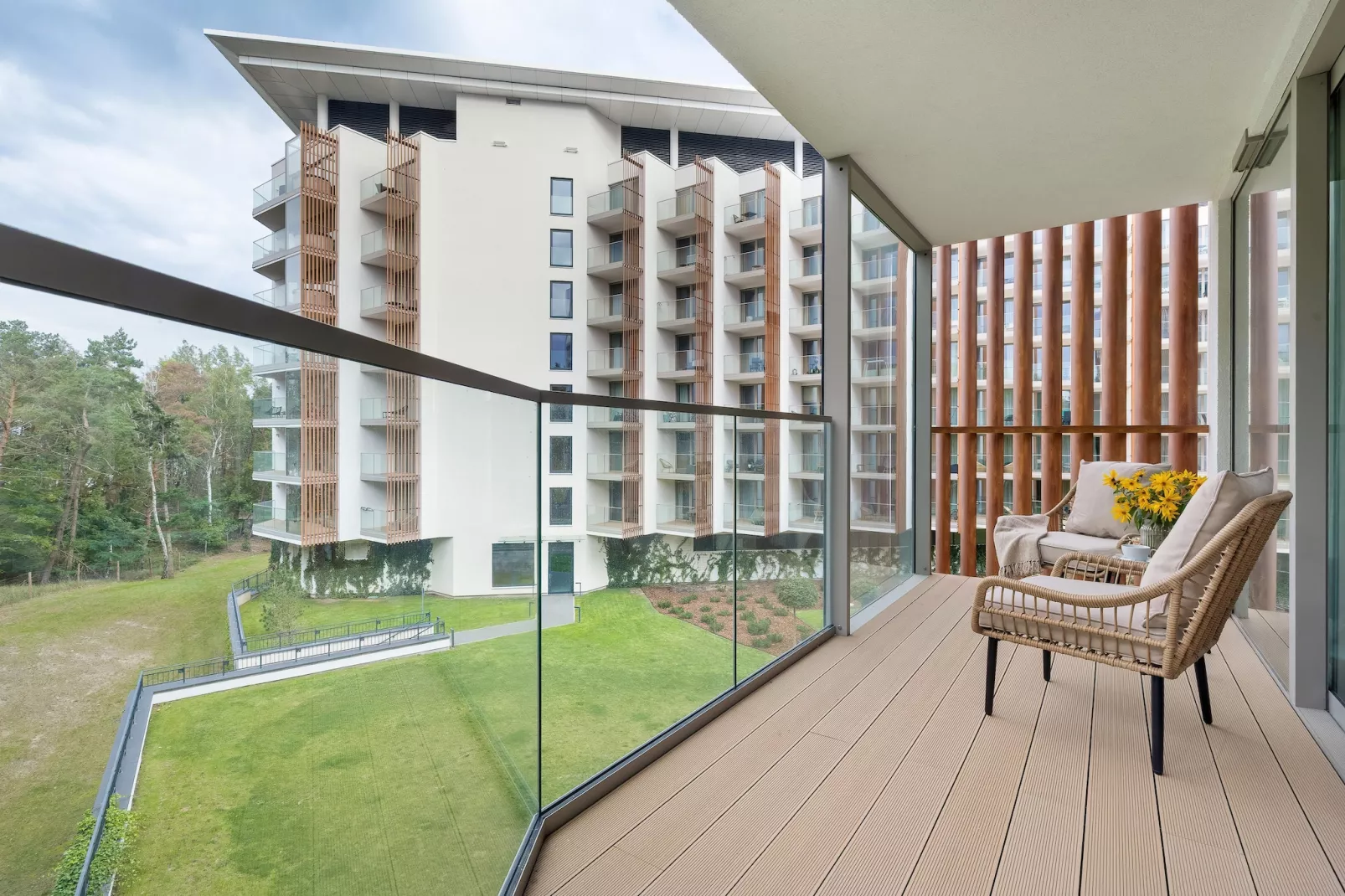 Apartament PINEA Grunwaldzka 82A-213 - Aussicht