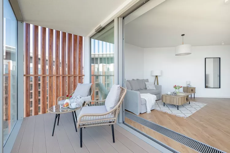 Apartament PINEA Grunwaldzka 82A-613 - Terrasse/Balkon