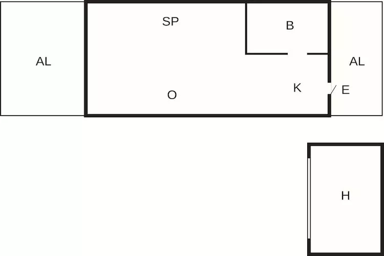 4 person holiday home in FÄRJESTADEN - Floor plan