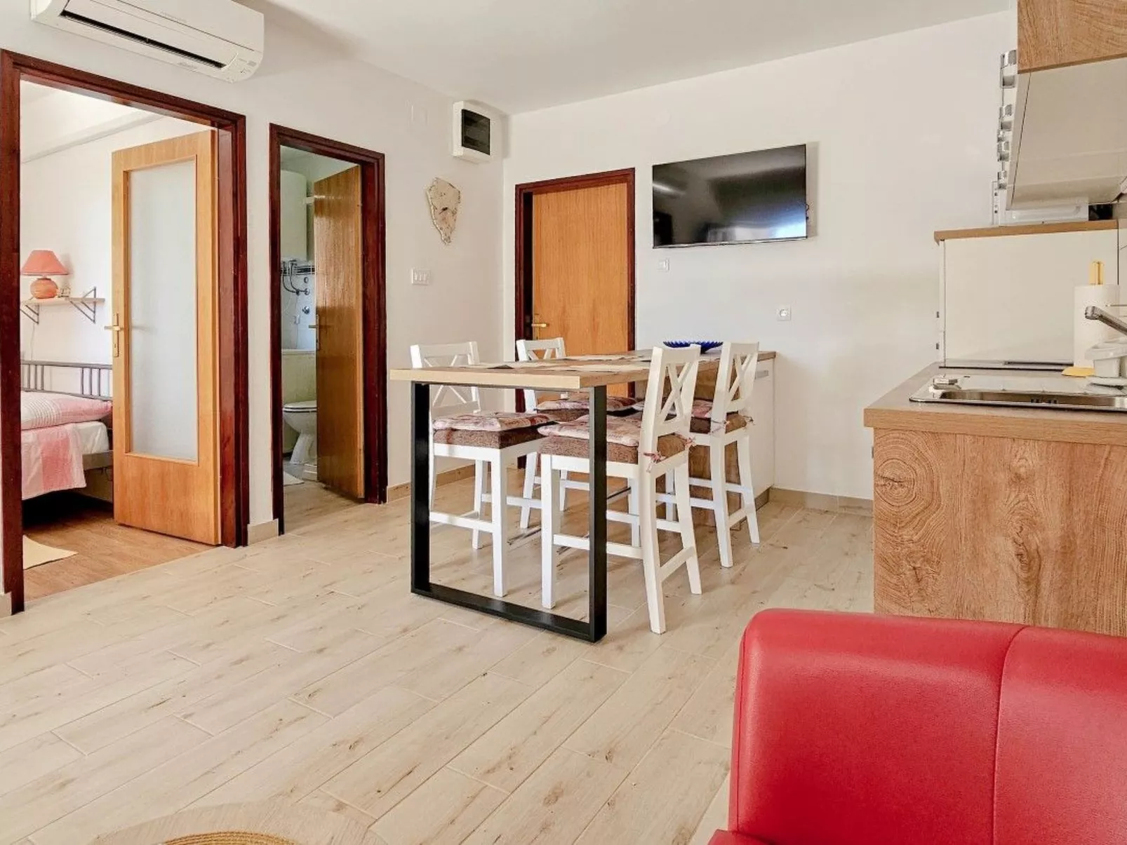 "Maja 3" mit Terrasse - Dedans