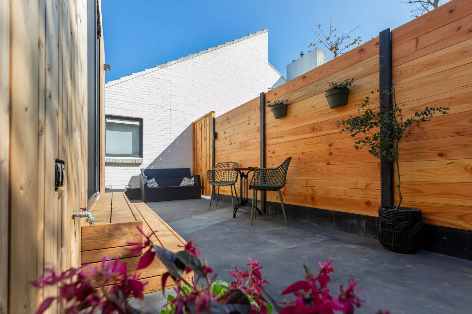 Tinyhouse La Mouette-Terrace balcony