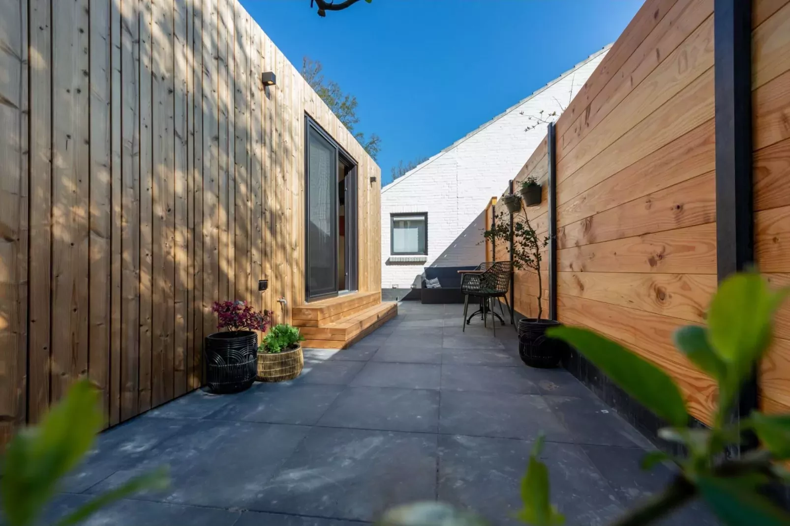 Tinyhouse La Mouette-Terrace balcony