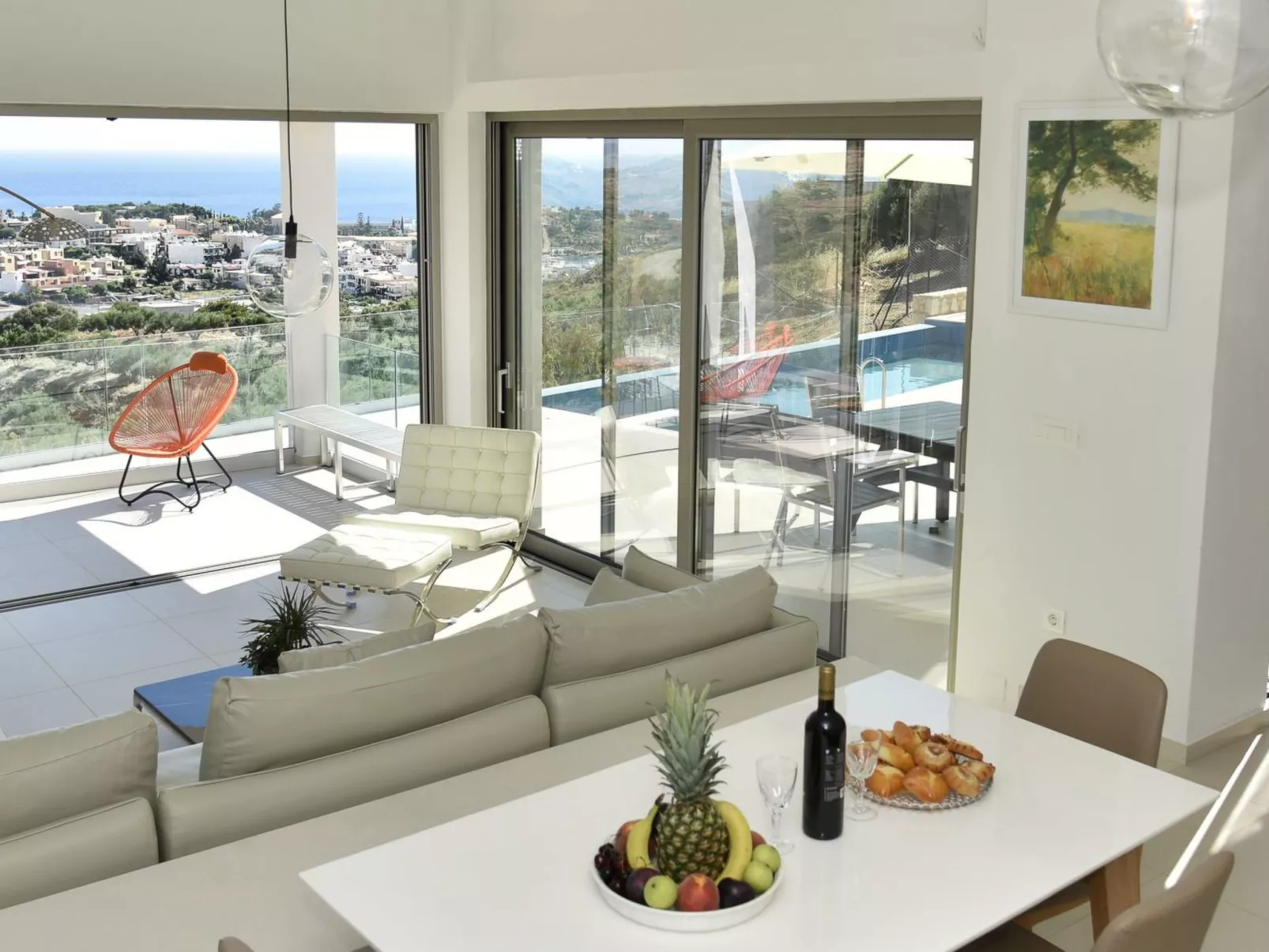 "Villa Kallia" mit Infinity-Pool - Inside