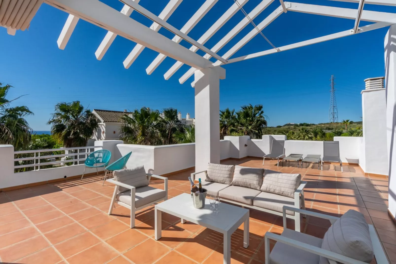 Exclusive 3-bed Penthouse Alcazaba Lagoon (321) - Terrasse/Balkon