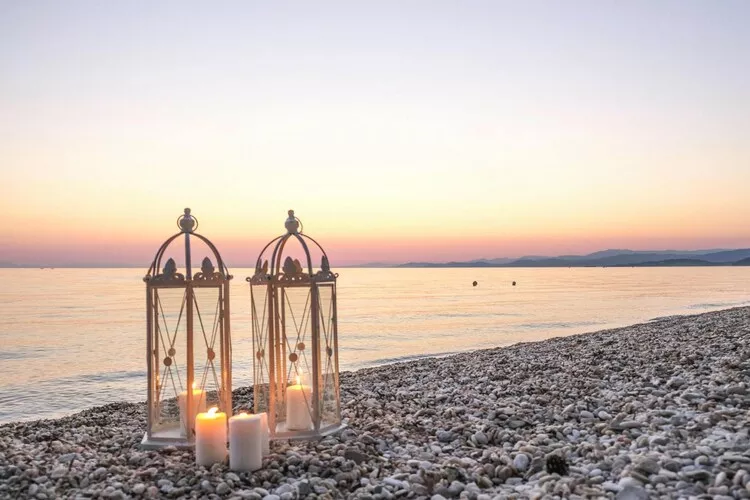 Holiday residence Acrotel Athena Villas, Elia Beach-1-bedroom-apartment ground floor - Vue sur l'eau