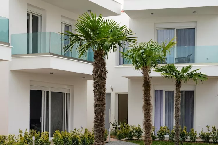 Acrotel Porto Brava Luxury Villas Ormos Panagias 3-bedroom villa 2 - 6 pax - Außenbereich Sommer