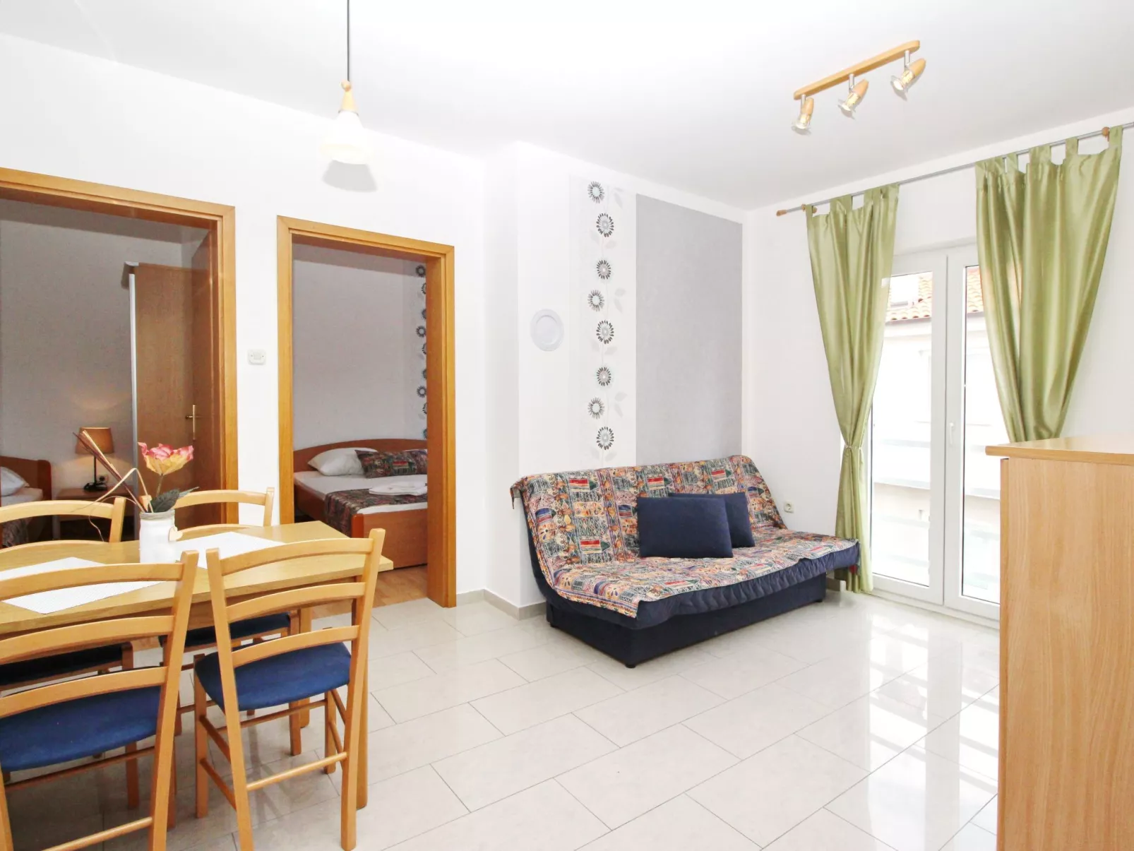 Appartement in Baška mit Eigenem Balkon - Dedans