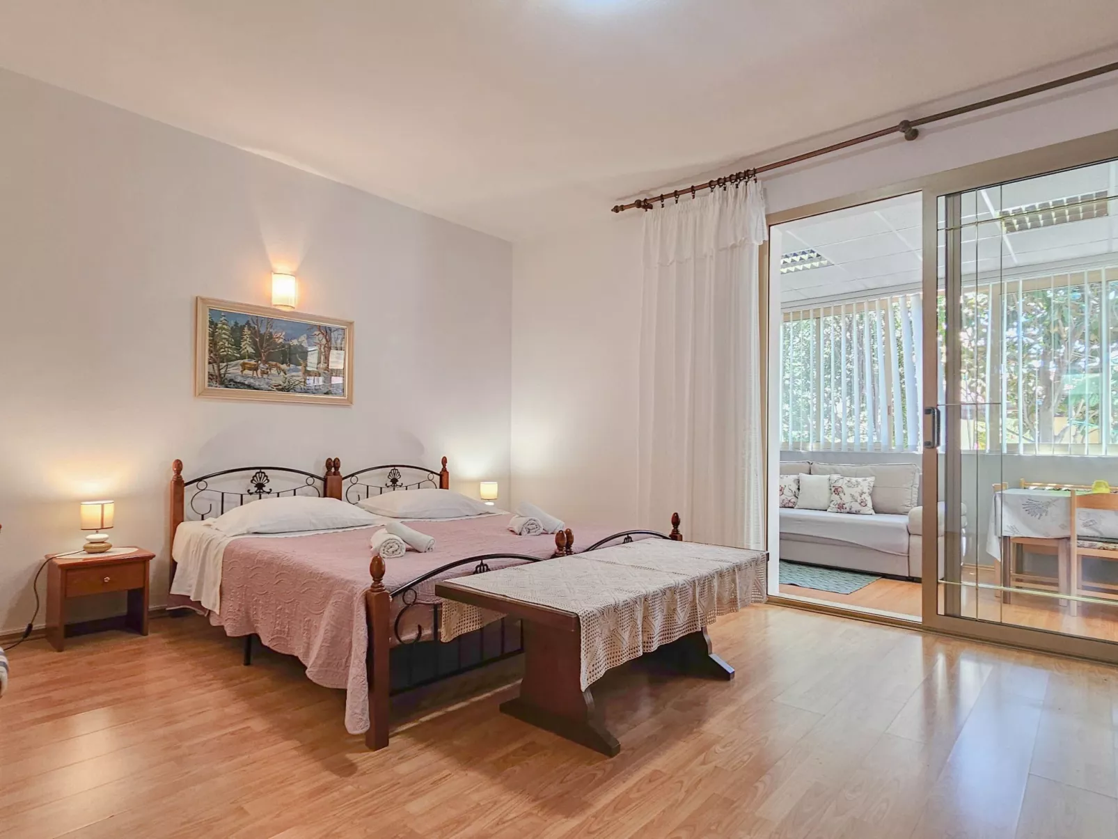 Wohnung "Beco" direkt am Strand - Dedans