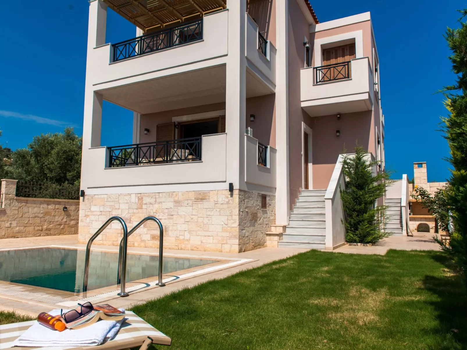 Haus in Adele mit Pool, Terrasse und Barbecue - Image-tags.info