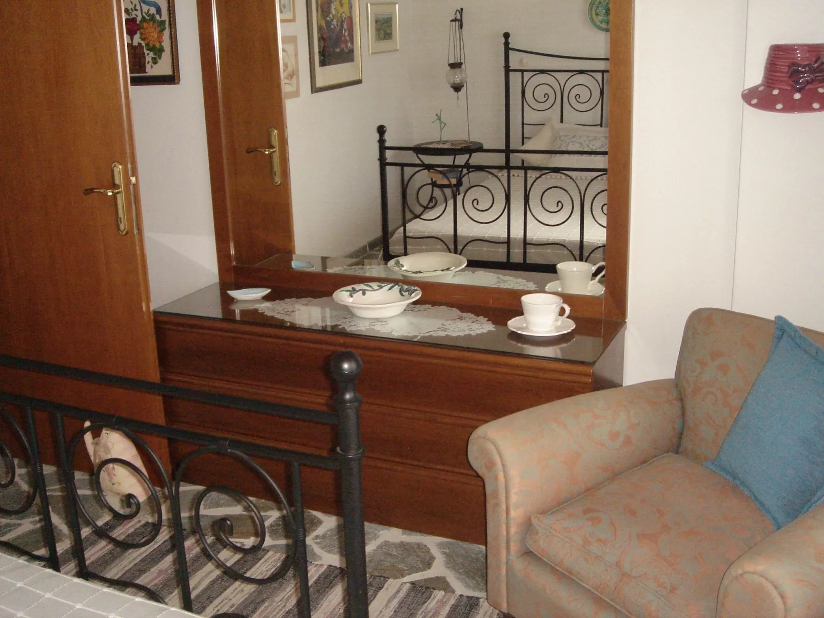 Aus dem Garten direkt an den Strand - Drinnen