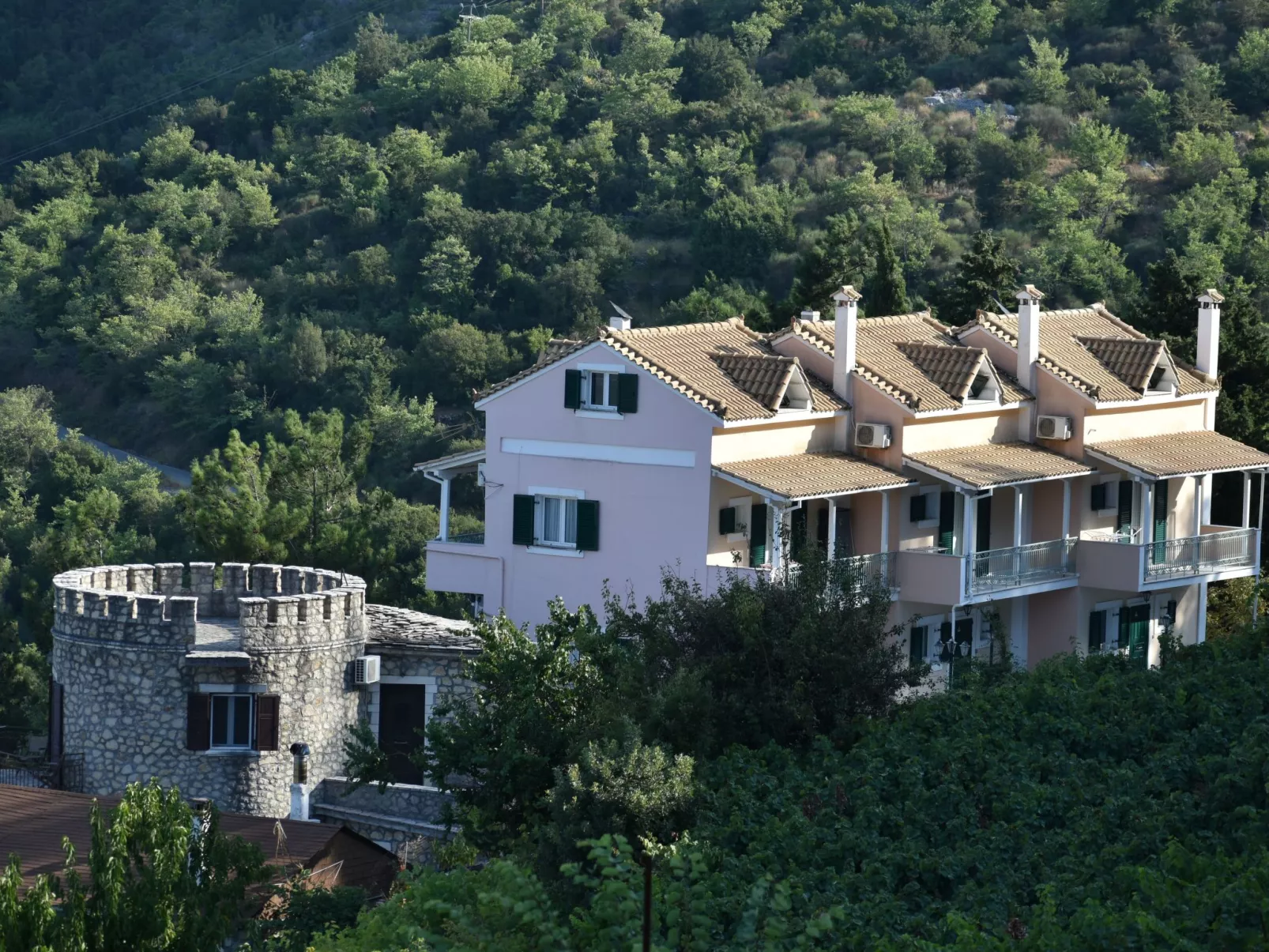 Sommer Dafnopanagia Luxusstudio Ourania - Outside