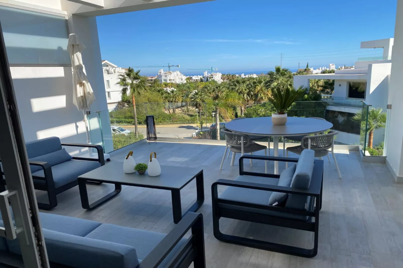 Stylish 2-Bed Apartment | Alcazaba Lagoon (1713) - Terrasse / balcon