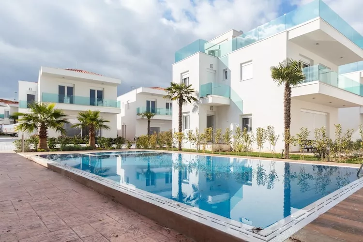 Acrotel Porto Brava Luxury Villas Ormos Panagias 3-bedroom villa 2 - 6 pax - Schwimmbad