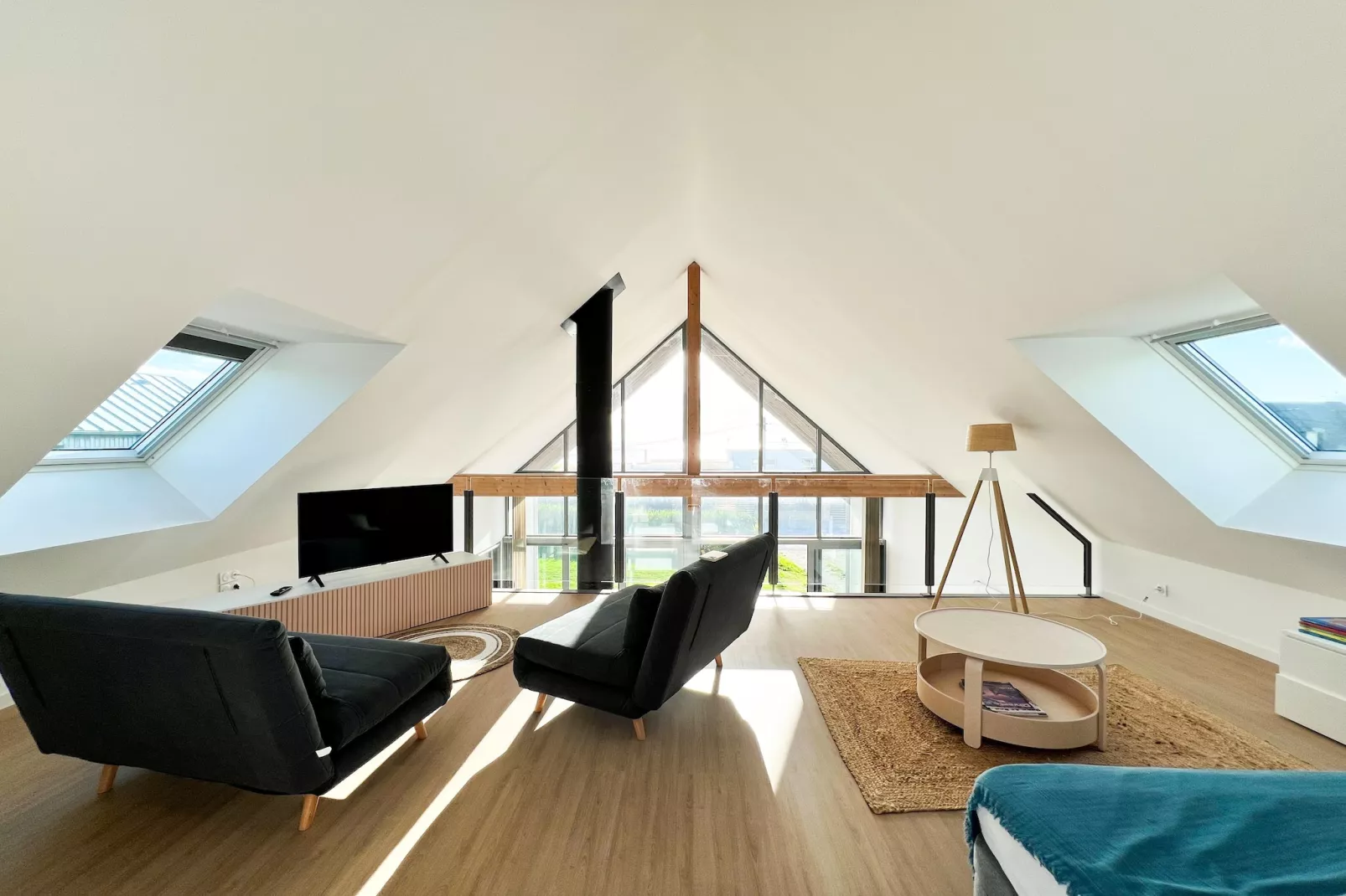 Architekten Villa mit Meerblick - Treppe