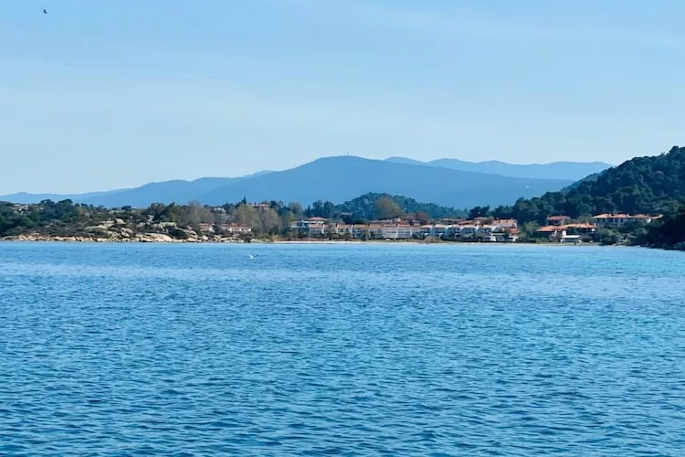 Acrotel Porto Brava Luxury Villas Ormos Panagias 4 bedroom villa 2 - 8 pax - Wasserblick