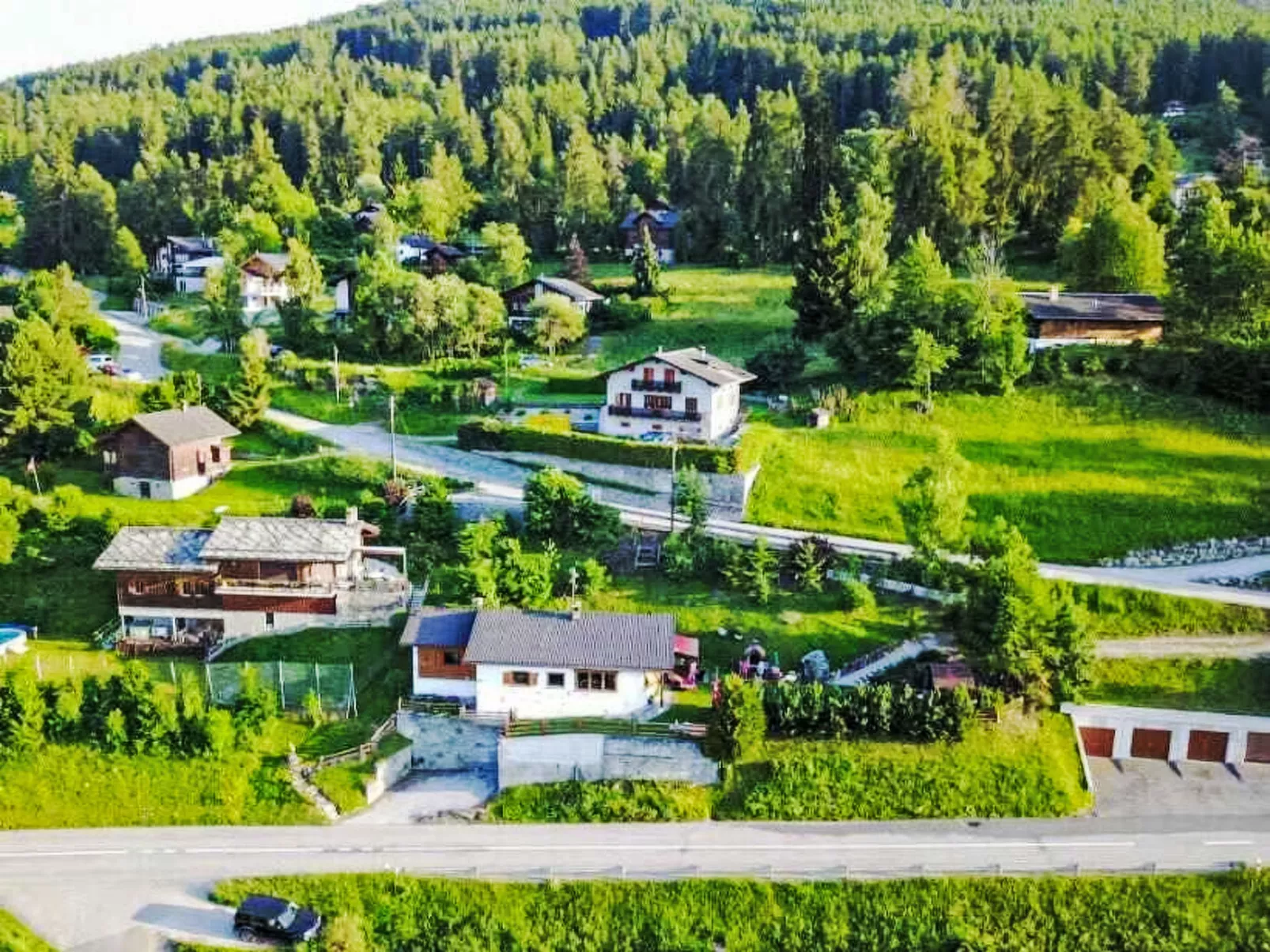 Chalet Mayens - Draußen