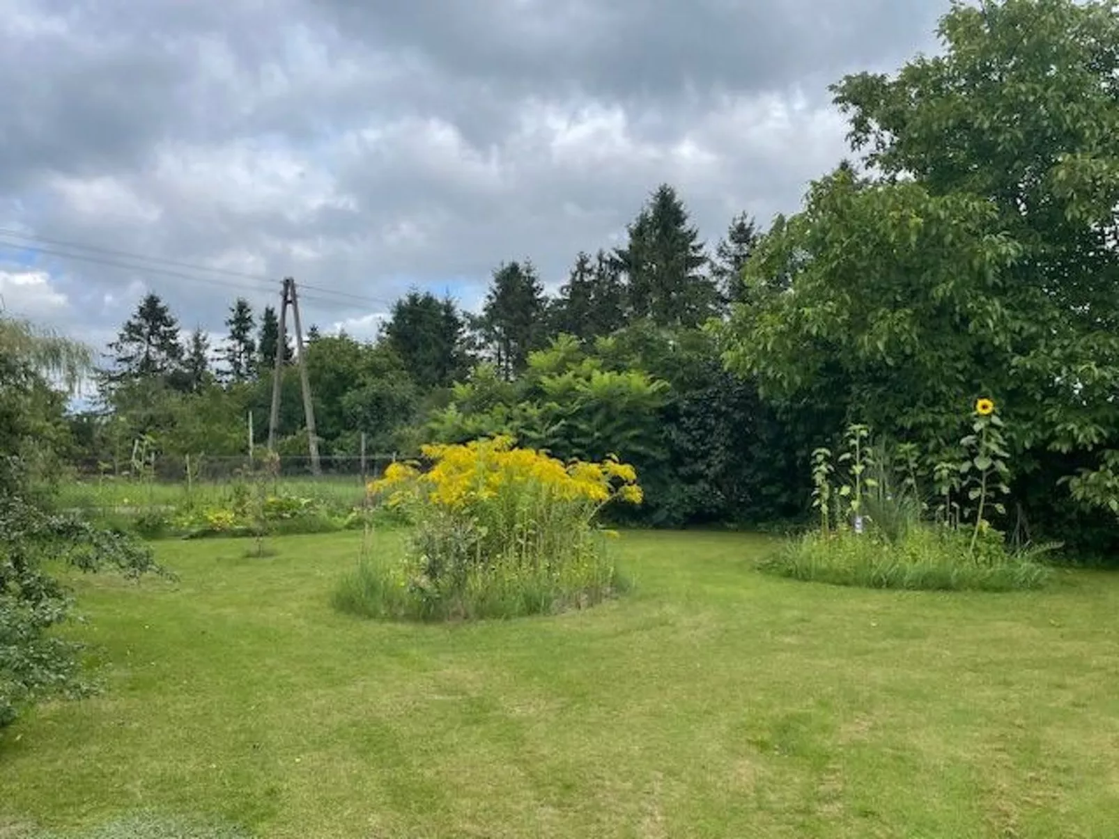 In Rozwarowo mit Schöner Terrasse - Outside