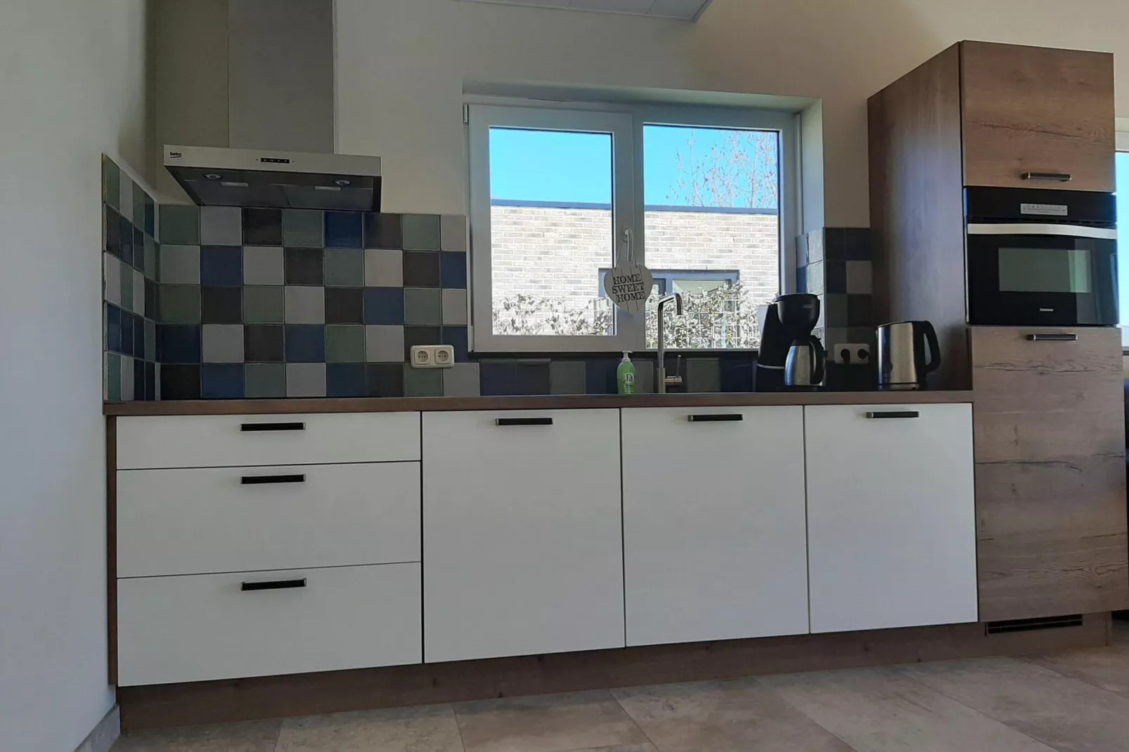 Kustwoning Baarland in Zeeland-Kitchen