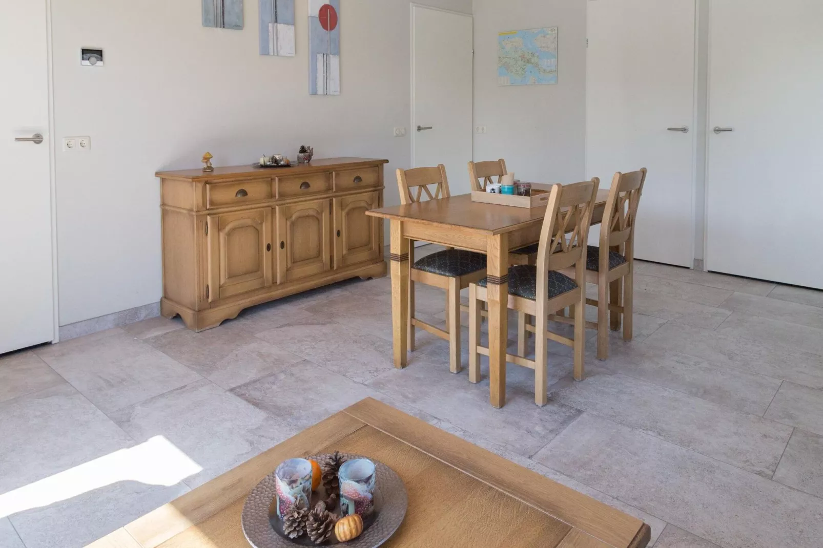 Kustwoning Baarland in Zeeland-Dining room