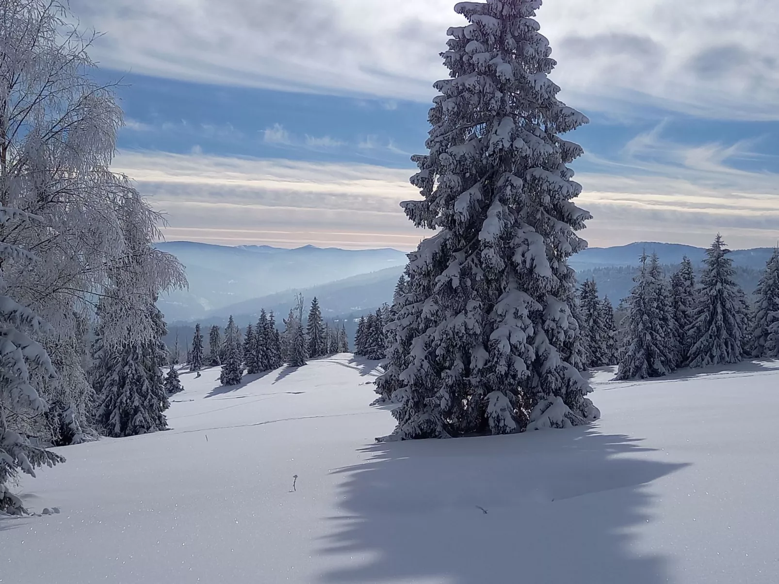 In den Bergen, Villa mit Panoramaterrasse - Draußen