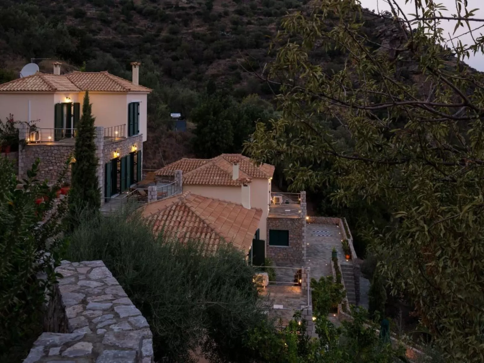 God Bacchus (God Dionysus) Villa - Outside