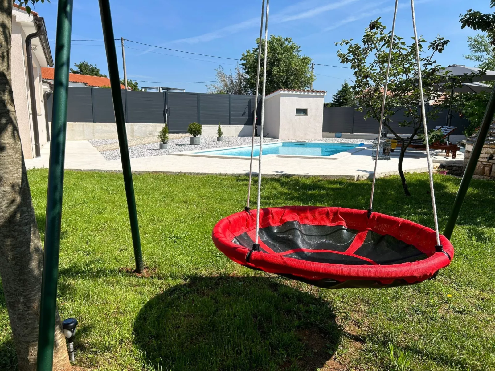 Diva mit privatem Pool - Draußen