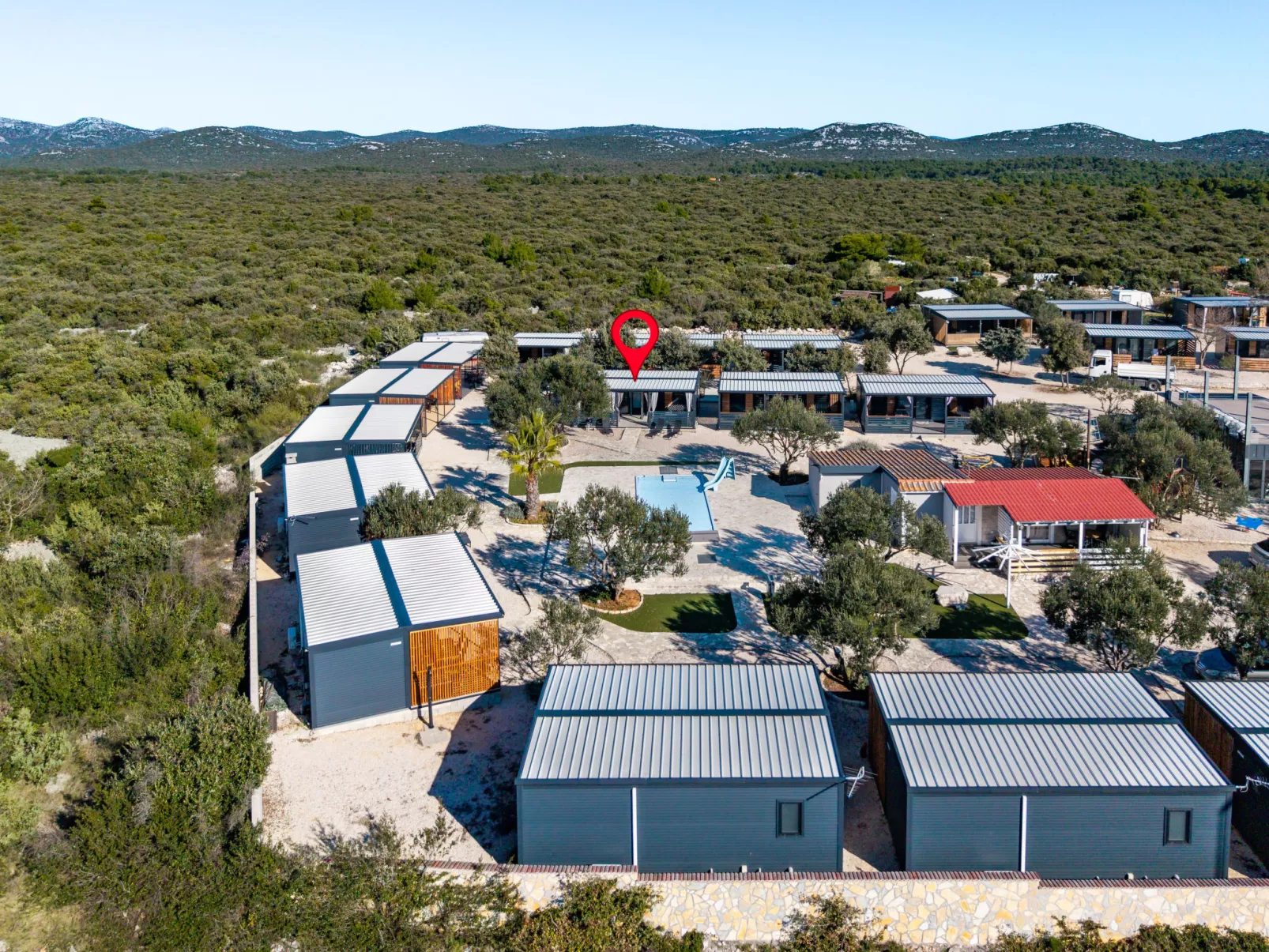 Maslina Delux - Draußen