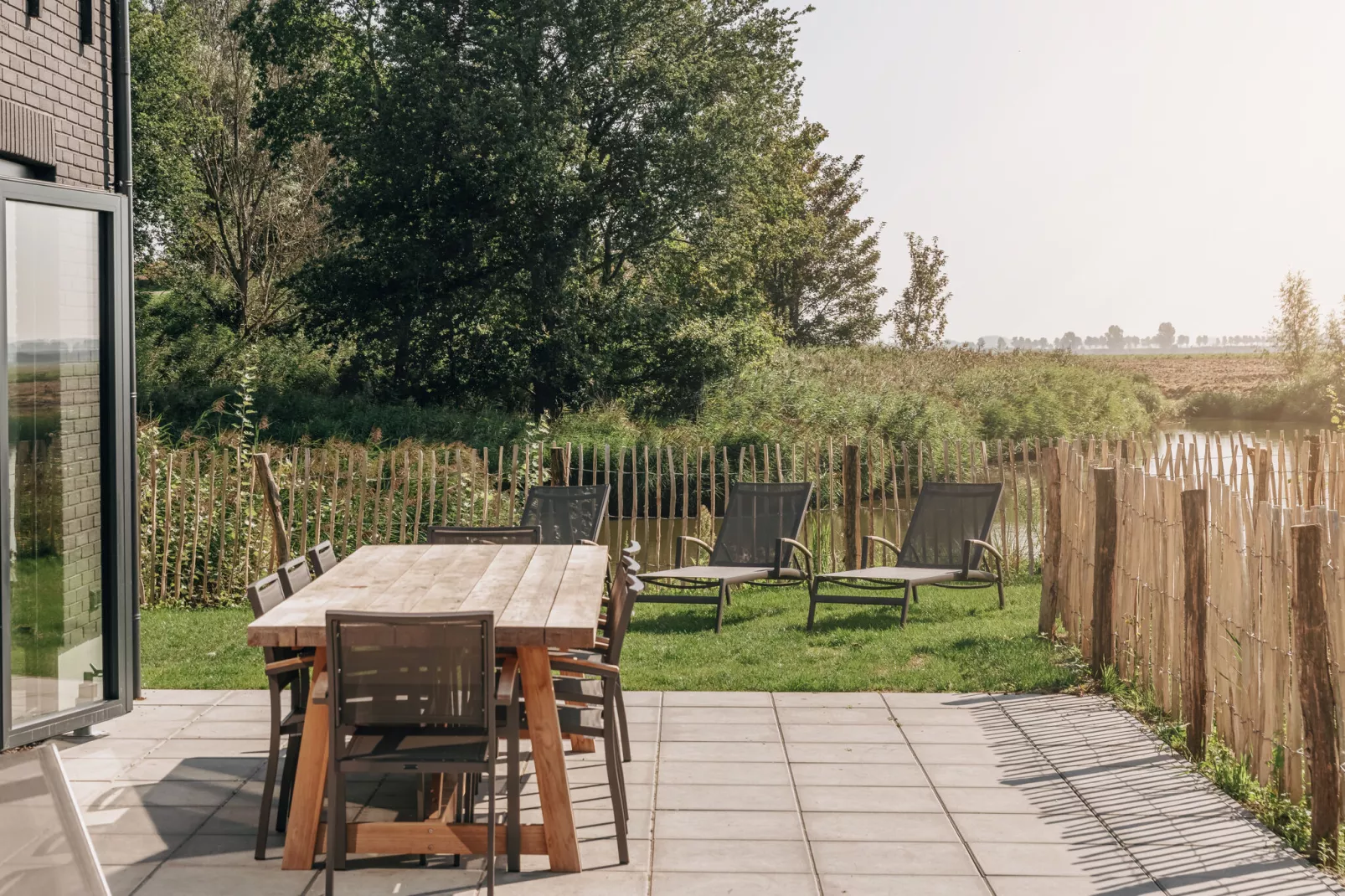 Park Veerse Kreek 8-Gärten Sommer