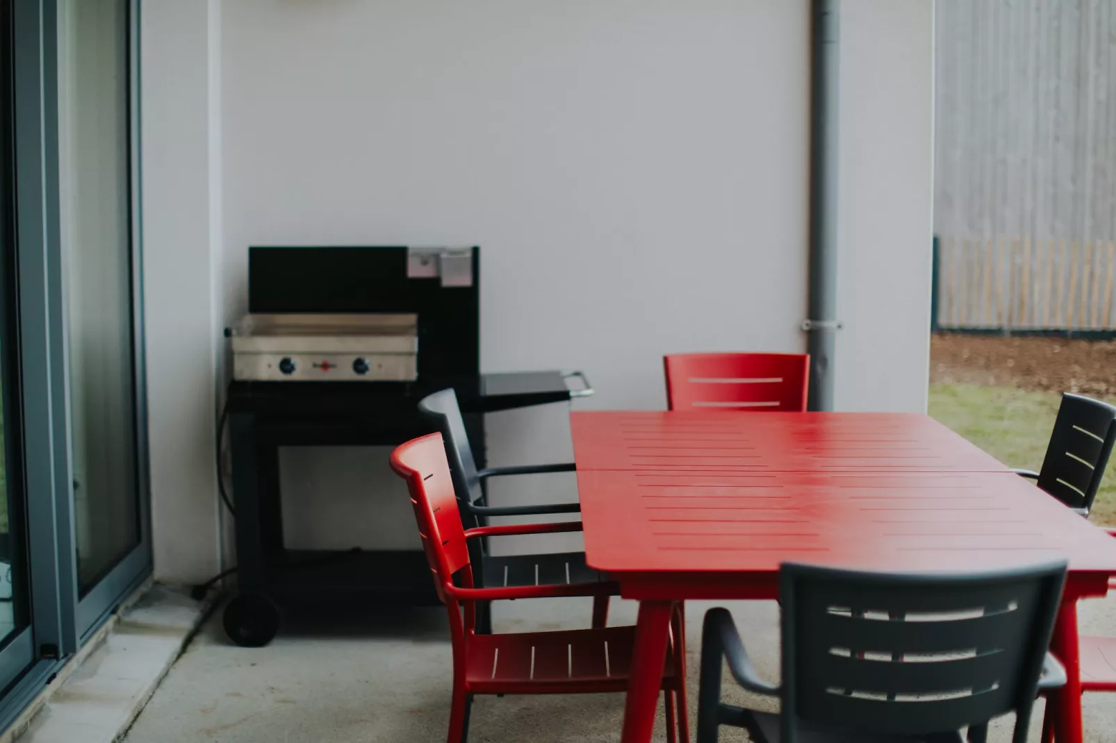 Architekten Villa mit Meerblick - Terrasse/Balkon